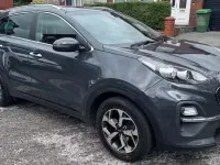 Used Kia Sportage 136 HP (100 kW) 2021 Grey SUV