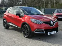 Used Renault Captur Dynamique 90 HP (66 kW) 2017 Red SUV