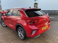 Used VW T-Roc R-line 150 HP (110 kW) 2022 Red SUV