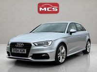 Used Audi A3 Sportback S-Line 2014 Silver Hatchback
