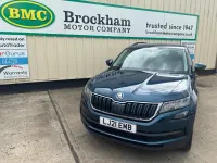 Used Skoda Kodiaq SE 150 HP (110 kW) 2021 Blue SUV