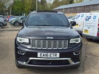 Used Jeep Grand Cherokee Summit 243 HP (178 kW) 2016 Black SUV