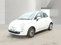 Used Fiat 500 Lounge 69 HP (50 kW) 2014 White Hatchback