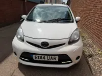 Used Toyota Aygo Style 2014 White Hatchback