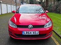Used VW Golf VII Match 122 HP (89 kW) 2014 Red Hatchback