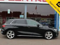 Used Audi A3 Sportback S-Line 2020 Black Hatchback