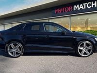 Begagnad Audi A3 S-Line 150 HK (110 kW) 2016 Svart Sedan