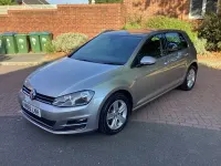 Used VW Golf VII Match 110 HP (80 kW) 2015 Silver Hatchback