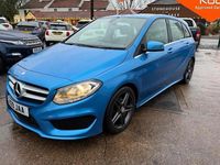 Used Mercedes B180 AMG line 109 HP (80 kW) 2015 Blue MPV