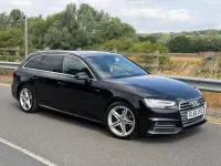 Used Audi A4 S-Line 190 HP (139 kW) 2016 Black Estate
