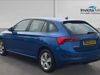Used Skoda Scala SE 110 HP (80 kW) 2023 Race blue metallic Hatchback