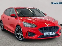 Used Ford Focus ST-Line X 155 HP (114 kW) 2021 Red Hatchback