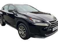 Used Lexus NX300h 197 HP (144 kW) 2016 Black SUV