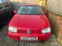 Used VW Golf IV GTI 2002 Red Hatchback