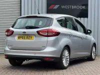 Used Ford C-MAX Titanium 125 HP (91 kW) 2015 Silver MPV