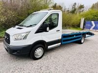Begagnad Ford Transit 2014 Vit Pickup