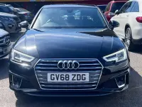 Used Audi A4 S-Line 2019 Black Sedan