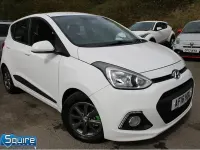 Usado Hyundai i10 Premium 87 CV (63 kW) 2016 Blanco Utilitario