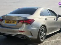 Used Mercedes A200 AMG Line Premium Plus 163 HP (119 kW) 2019 Silver Sedan