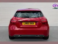 Used Mercedes A180 107 HP (78 kW) 2018 Red Hatchback