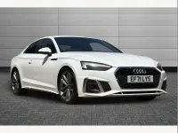 Used Audi A5 S-Line 150 HP (110 kW) 2022 White Coupe