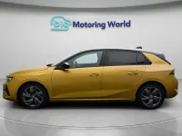 Used Vauxhall Astra GS Line 130 HP (95 kW) 2022 Yellow Hatchback