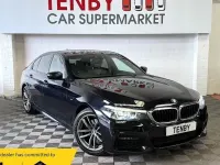 Used BMW 520 M Sport 190 HP (139 kW) 2018 Black Sedan