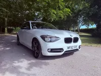 Used BMW 116 Sport Line 2012 White Hatchback