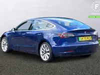 Used Tesla Model 3 Long Range AWD 366 kW (498 HP) 2020 Blue Sedan