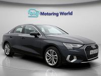 Begagnad Audi A3 Sport 110 HK (80 kW) 2022 Grå Sedan