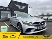 Used Mercedes C300e AMG line 2021 Silver Sedan