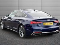 Used Audi A5 S-Line 204 HP (150 kW) 2024 Navarra blue Hatchback