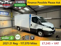 Used Iveco Daily 140 HP (102 kW) 2021 White Cabriolet