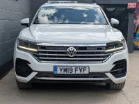 Used VW Touareg R-line 286 HP (210 kW) 2019 White SUV