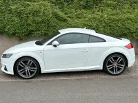 Used Audi TT S-Line 180 HP (132 kW) 2018 White Coupe