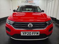 Used VW T-Roc SEL 190 HP (139 kW) 2020 Red SUV