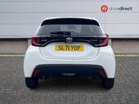 Used Toyota Yaris Hybrid Design 2021 White Hatchback
