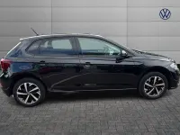 Used VW Polo Match 95 HP (69 kW) 2024 Black Hatchback