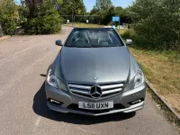 Used Mercedes E220 167 HP (122 kW) 2011 Silver Cabriolet
