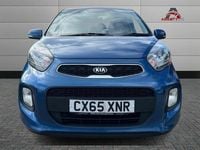 Used Kia Picanto 84 HP (61 kW) 2016 Blue Hatchback