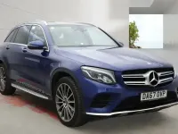 Used Mercedes GLC250 AMG line 2017 Blue SUV