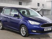Used Ford Grand C-Max Zetec 120 HP (88 kW) 2016 Blue MPV
