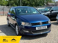 Used VW Polo SEL 105 HP (77 kW) 2011 Blue Hatchback