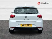 Used Seat Ibiza SE Technology 95 HP (69 kW) 2021 White Hatchback