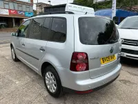 Used VW Touran S 105 HP (77 kW) 2009 Silver MPV