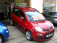 Used Fiat Panda Lounge 69 HP (50 kW) 2012 Red Hatchback