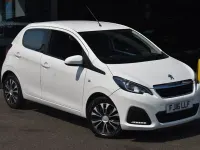 Used Peugeot 108 Active 68 HP (50 kW) 2016 White Hatchback