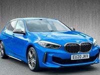 Used BMW M135 Comfort Edition 306 HP (225 kW) 2020 Blue Hatchback