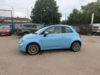 Used Fiat 500 Lounge 2017 Blue Hatchback