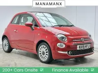 Usado Fiat 500 Lounge 69 HP (50 kW) 2019 Vermelho Citadino
